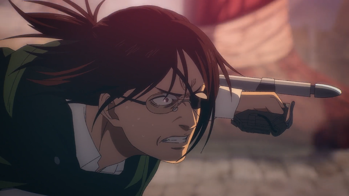 Attack on Titan Final Season Part 3 Anime Visual Highlights Hange